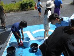 川の水