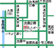 文化スポーツセンターの地図