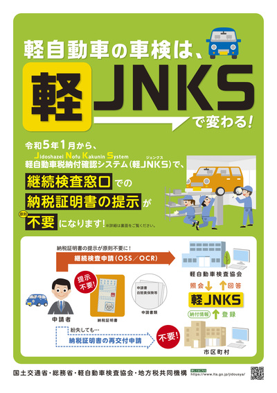 軽JNKSのチラシ