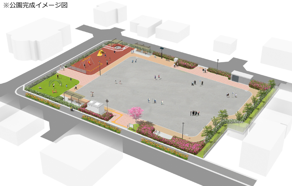 上二宮田公園パース図