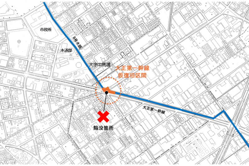 仮復旧
