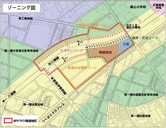 ゾーニング図