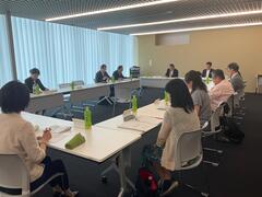 第1回八潮市自治基本条例検証委員会の様子
